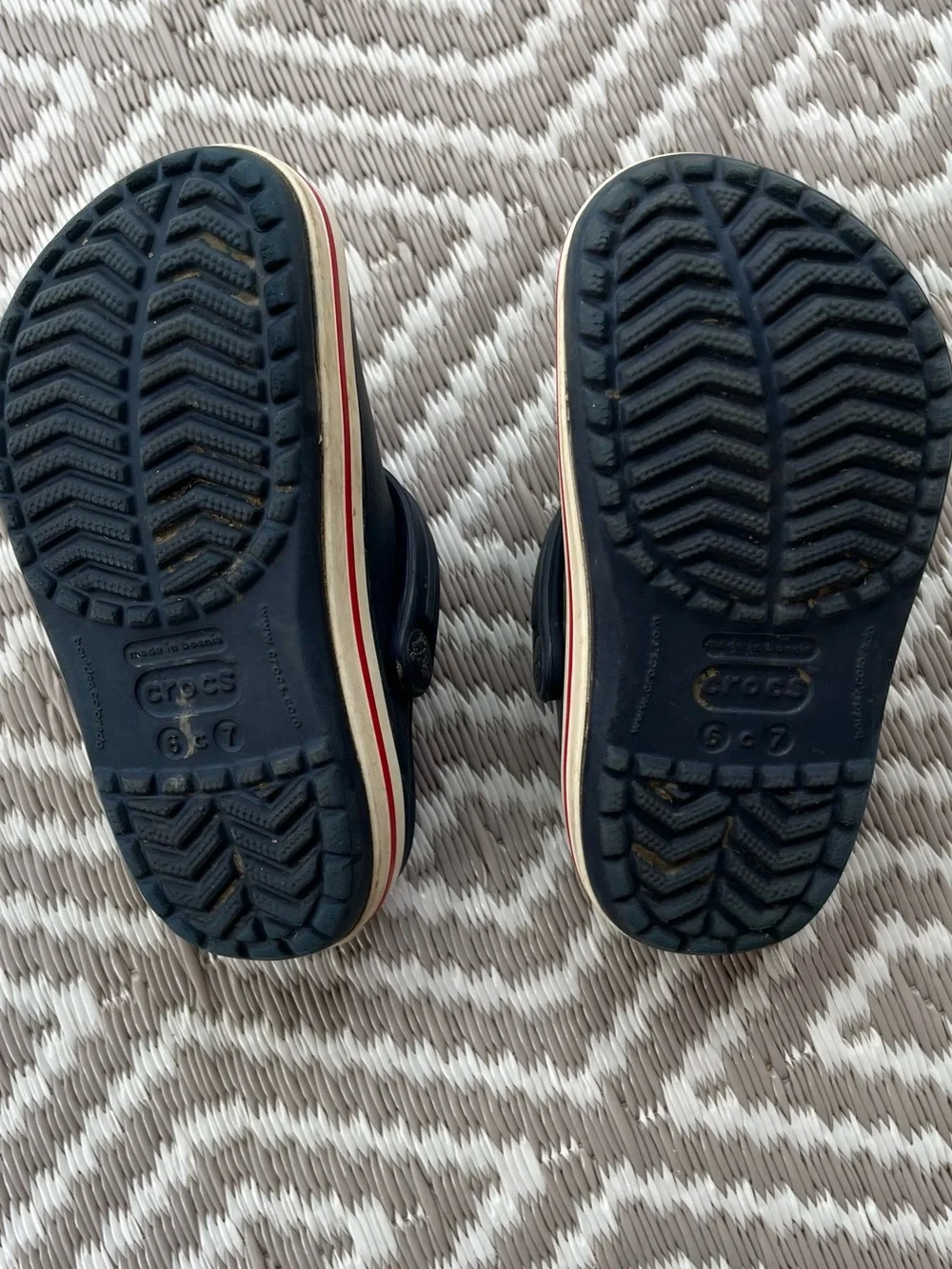Kids Black Slip-On Crocs Shoes